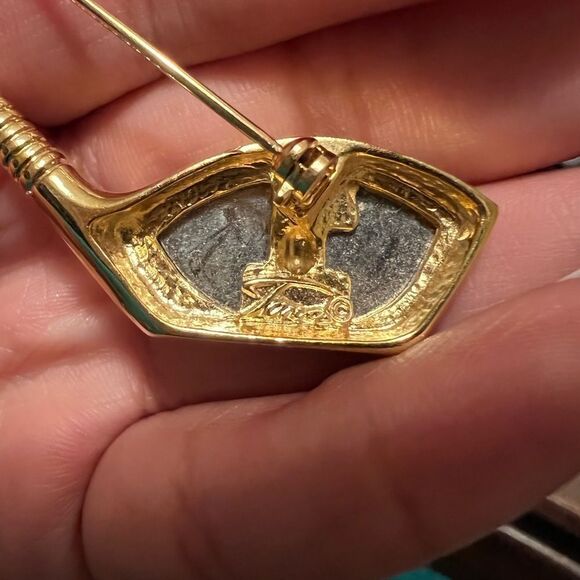 TONA VINTAGE 4" GOLF CLUB # 1 W, CRYSTAL STONES - Picture 3 of 4